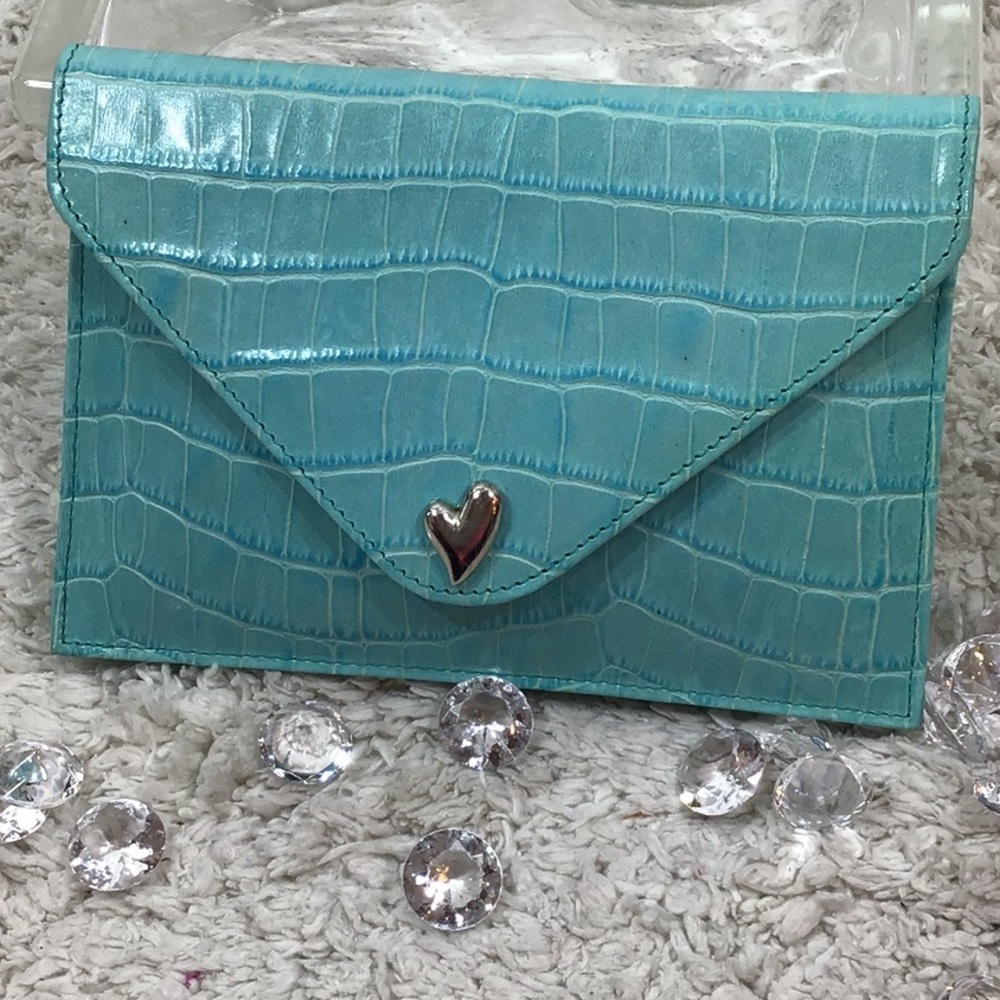 Karen Callan Designs Italian calfskin clutch